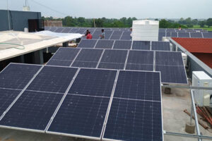40 kw solar plant at Artemesia college (ACAD), indore